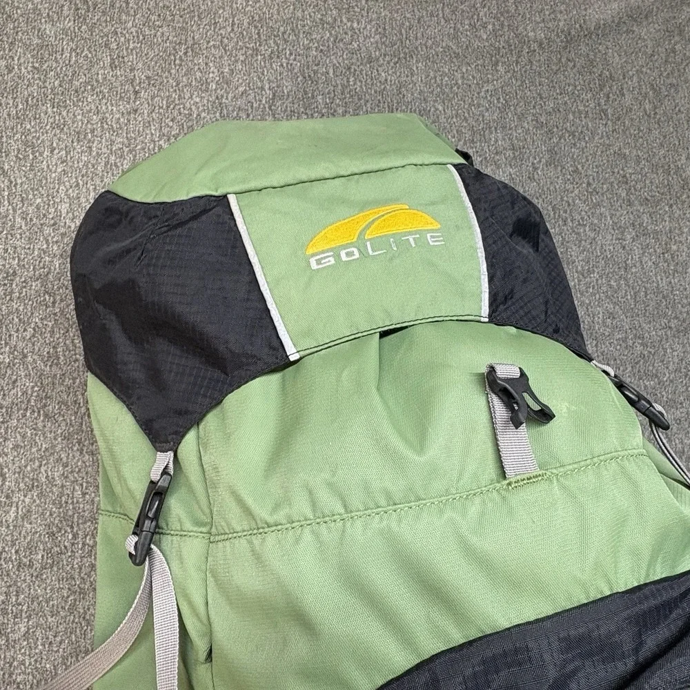 Vintage GoLite QUEST Hiking Backpack 50L Ultralight Green Hiking Internal Frame